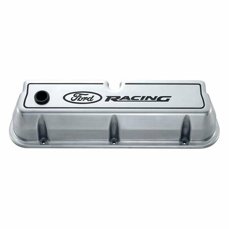 FORD Die Cast Alm Valve Cover Set with  Racing Logo FRD302-001